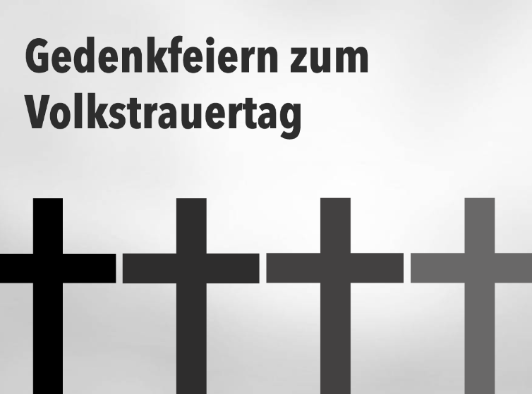 Gedenkfeiern zum Volkstrauertag 2025 in der Samtgemeinde Weser-Aue