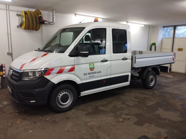 Bauhof der Samtgemeinde Weser-Aue freut sich über neue Fahrzeuge