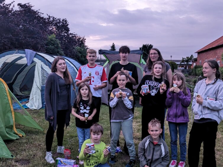 Sommerfest der Kinder des SV Lemke