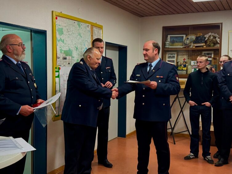 Ehrungen für langjährige Mitgliedschaft standen im Mittelpunkt