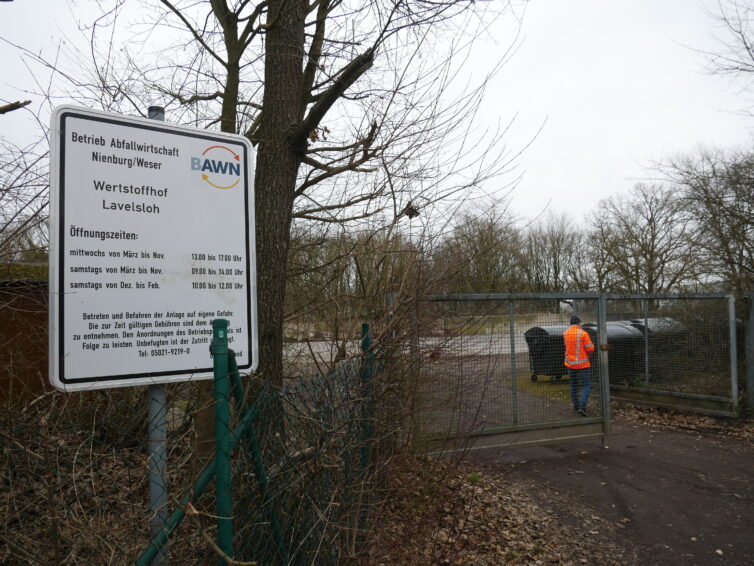 Kein Bauschutt mehr auf kleinen Wertstoffhöfen des BAWN: Änderungen bei der Abfallannahme ab Juli