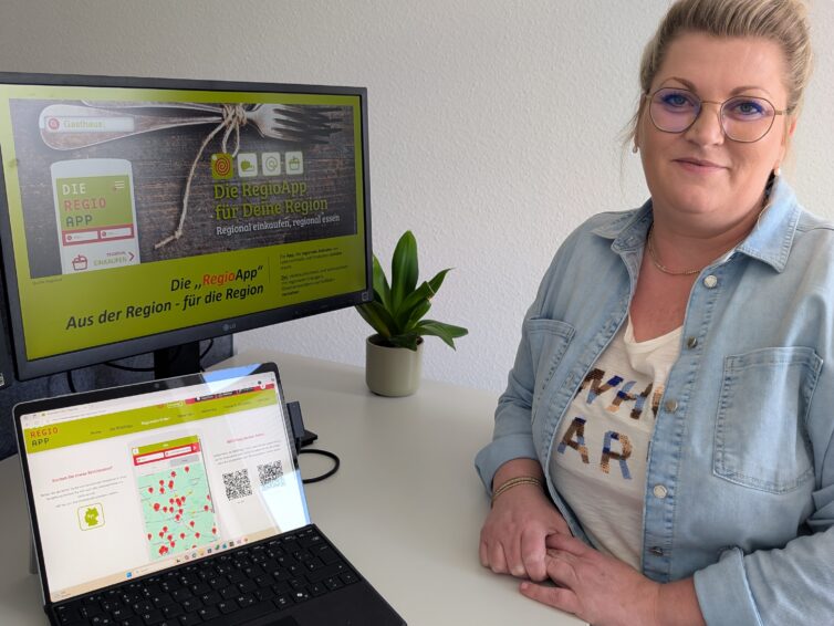 Die Klimaschutzagentur stellt den regionalen Einkauffinder vor