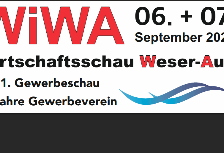 WIWA – Wirtschaftsschau Weser-Aue sucht Ideen für das Rahmenprogramm am 06. u. 07. September 2025