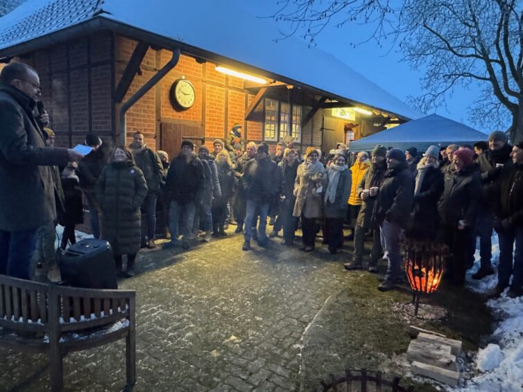 Winterlicher Neujahrsempfang in Wietzen