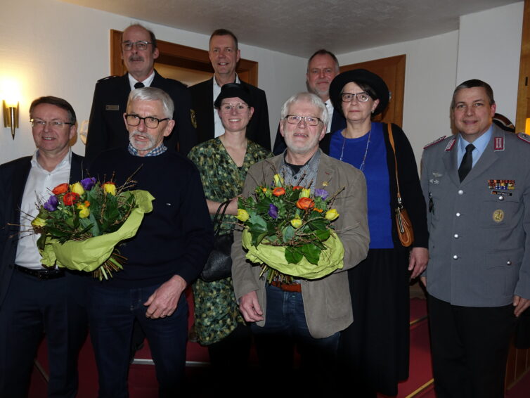 Heiner Dieckhoff und Uwe Schiebe für Engagement seit Jahrzehnten geehrt
